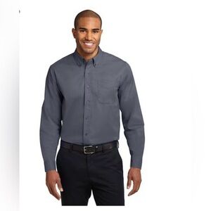 Roundtree and‎ York travel, smart men’s size 3XB long sleeve button-down shirt